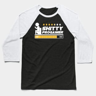 Progamer Gaming Shitty Gamer Baseball T-Shirt